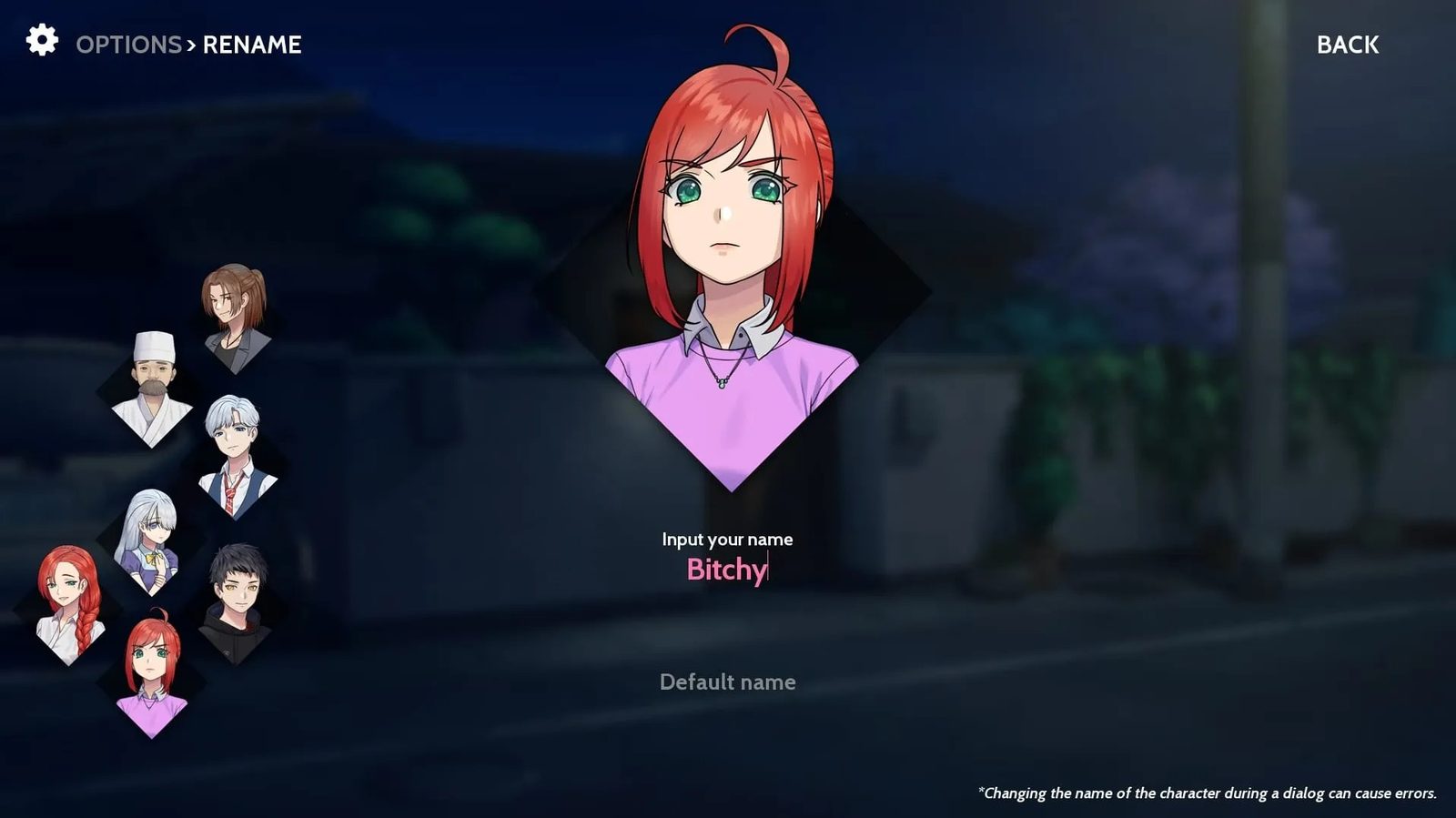 二次人生永恒不再GoodbyeEtern 操作界面 资料图 6